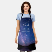Capricorn | Gepersonaliseerde zodiac-constellatie Schort (Gedragen)