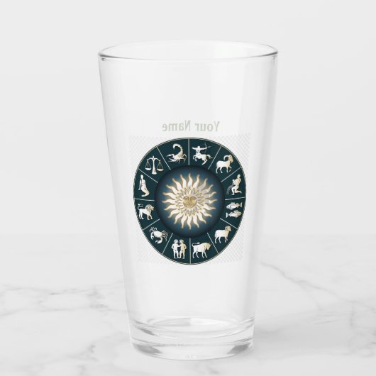 Capricorn Glas (Achterkant)