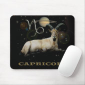 Capricorn Goat Saturn Mousepad Muismat (Met muis)