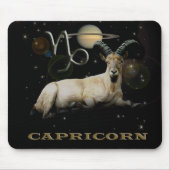Capricorn Goat Saturn Mousepad Muismat (Voorkant)