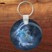 Capricorn Goat Sleutelhanger (Voorkant)