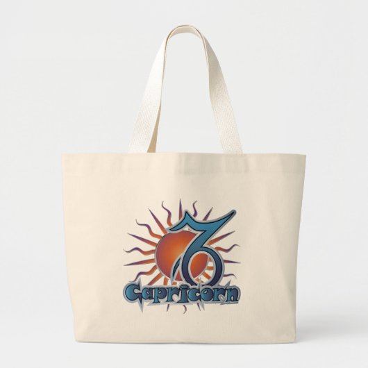 Capricorn Grote Tote Bag (Voorkant)
