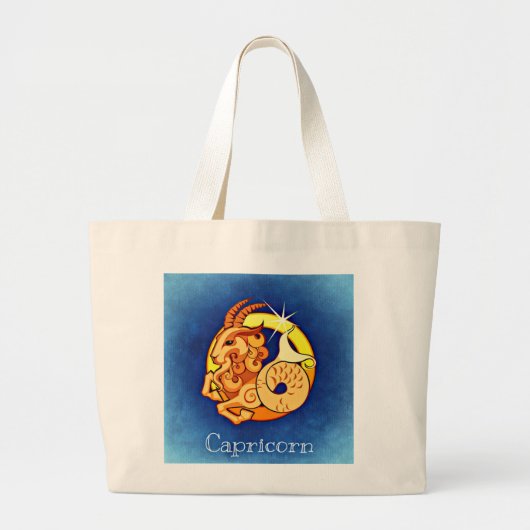 Capricorn Grote Tote Bag (Voorkant)