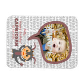 Capricorn Happy Birthday Keepslag voor kinderen Magneet (Horizontaal)