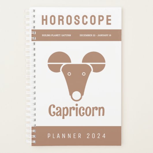 Capricorn Horoscope Planner (Voorkant)