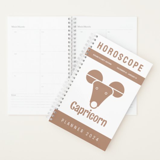 Capricorn Horoscope Planner (Display)