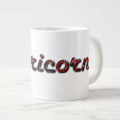 Capricorn in Garnets Grote Koffiekop (Voorkant rechts)