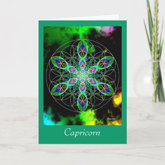 Capricorn Kaart (Voorkant)