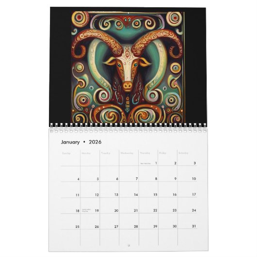 Capricorn Kalender (Jan 2026)
