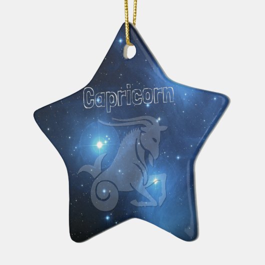 Capricorn Keramisch Ornament (Links)