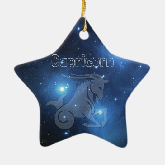 Capricorn Keramisch Ornament (Achterkant)