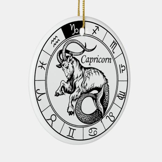 capricorn keramisch ornament (Rechts)