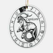 capricorn keramisch ornament (Links)