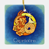 Capricorn Keramisch Ornament (Voorkant)