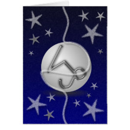 Capricorn kerstkaart.