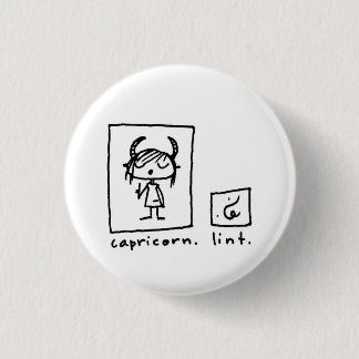 capricorn + lint ronde button 3,2 cm