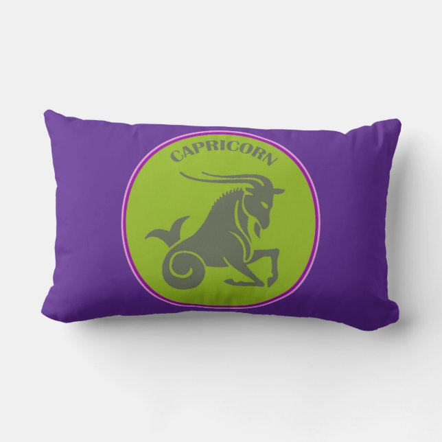 Capricorn Lumbar Pillow Kussen (Achterkant)