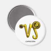 CAPRICORN MAGNEET (Voorkant / Achterkant)