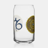 Capricorn Mandala Blikvorm Glas (Rechts)