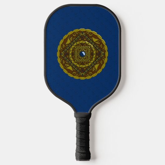 Capricorn Mandala Pickleball Paddle (Voorkant)