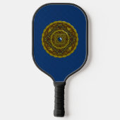 Capricorn Mandala Pickleball Paddle (Achterkant)