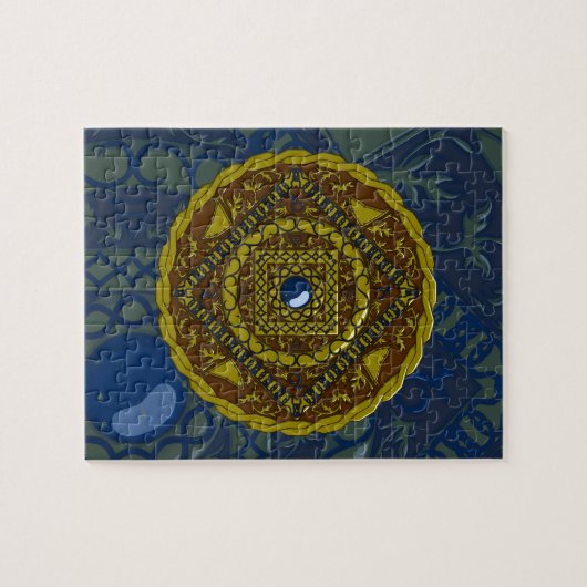 Capricorn Mandala Puzzle Legpuzzel (Horizontaal)