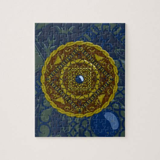 Capricorn Mandala Puzzle Legpuzzel (Verticaal)