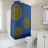Capricorn Mandala Shower Curtain Douchegordijn (In situ)