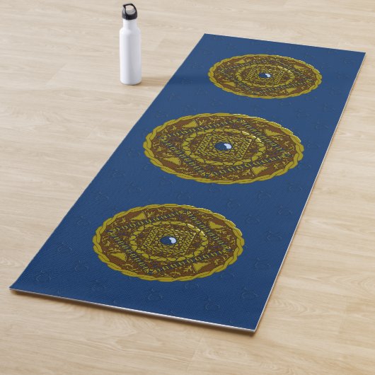 Capricorn Mandala Yoga Mat (In situ)