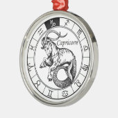 capricorn metalen ornament (Links)