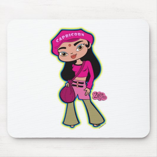 Capricorn Mousepad Muismat (Voorkant)