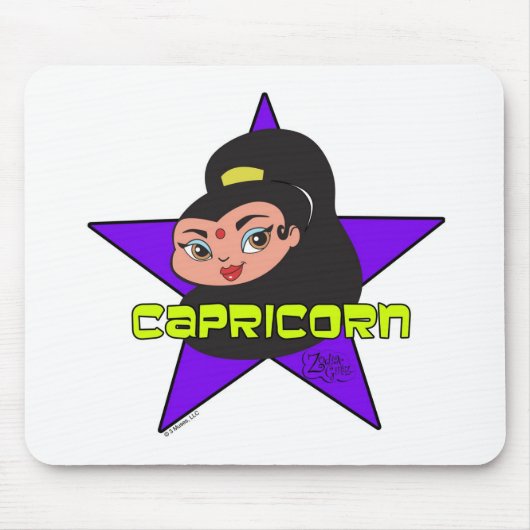 Capricorn Mousepad Muismat (Voorkant)