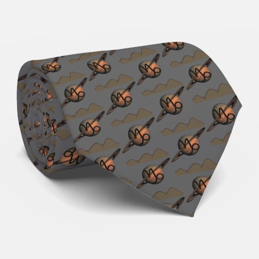 Capricorn Neck Tie Stropdas (Opgerold)