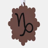 Capricorn Ornament Kaart (Links)