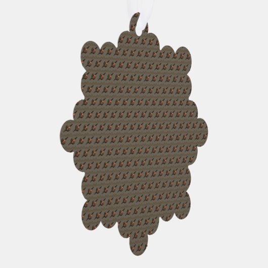 Capricorn Ornament Kaart (Rechts)