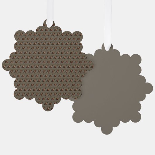 Capricorn Ornament Kaart (Voorkant / Achterkant)