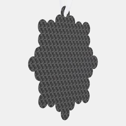 Capricorn Ornament Kaart (Rechts)