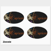 Capricorn Ovale Sticker (Vel)