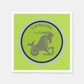 Capricorn Paper Napkin Servet (Voorkant)