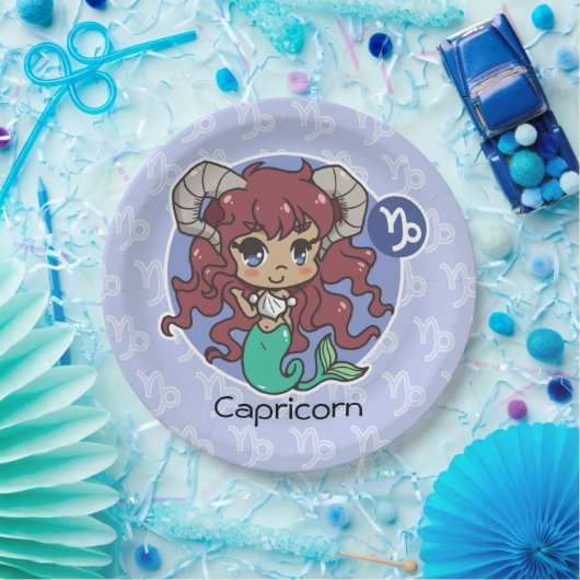 Capricorn Papieren Bordje (Feest)