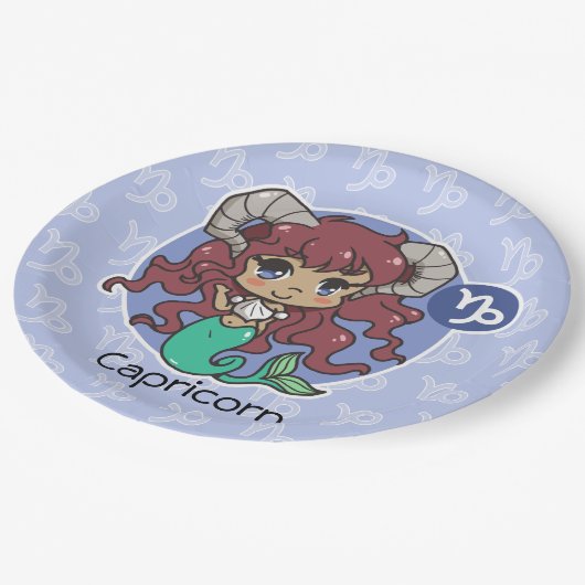 Capricorn Papieren Bordje (Gekanteld)