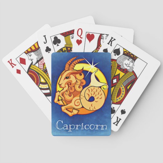 Capricorn Pokerkaarten (Achterkant)