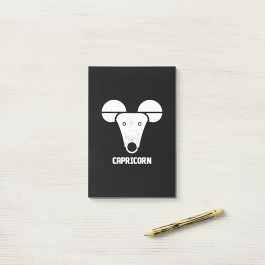 Capricorn Post-it® Notes (Op bureau)