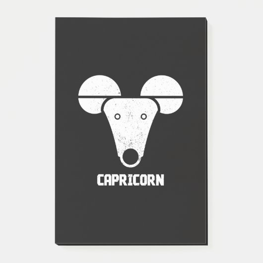Capricorn Post-it® Notes (Voorkant)