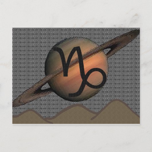 Capricorn Postcard Briefkaart (Voorkant)
