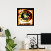 Capricorn Poster (Thuiskantoor)
