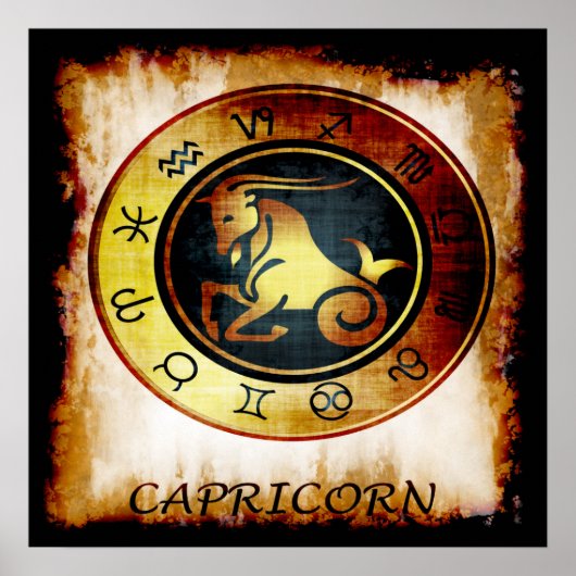 Capricorn Poster (Voorkant)