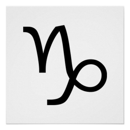 Capricorn Poster (Voorkant)