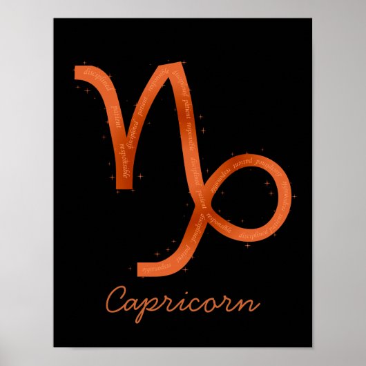 Capricorn Poster (Voorkant)