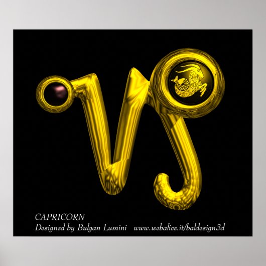 CAPRICORN POSTER (Voorkant)